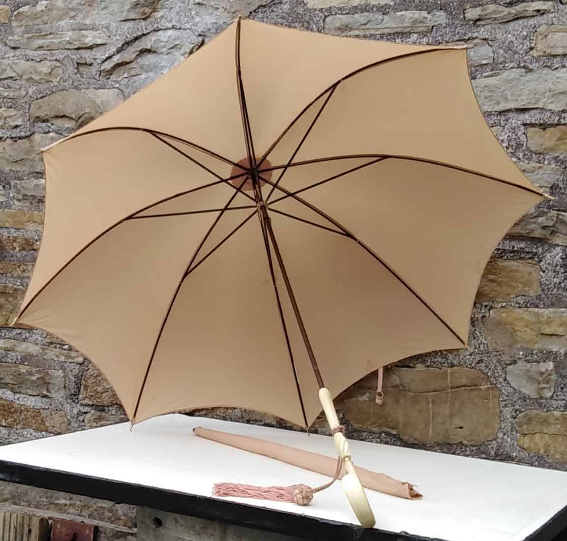 Vintage Paragon S. Fox And Co Umbrella With Cover